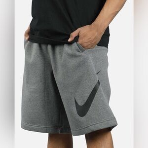 Nike Shorts Mens Medium Sportswear Club Cotton Sweat Gray Retro 843520-071 #1